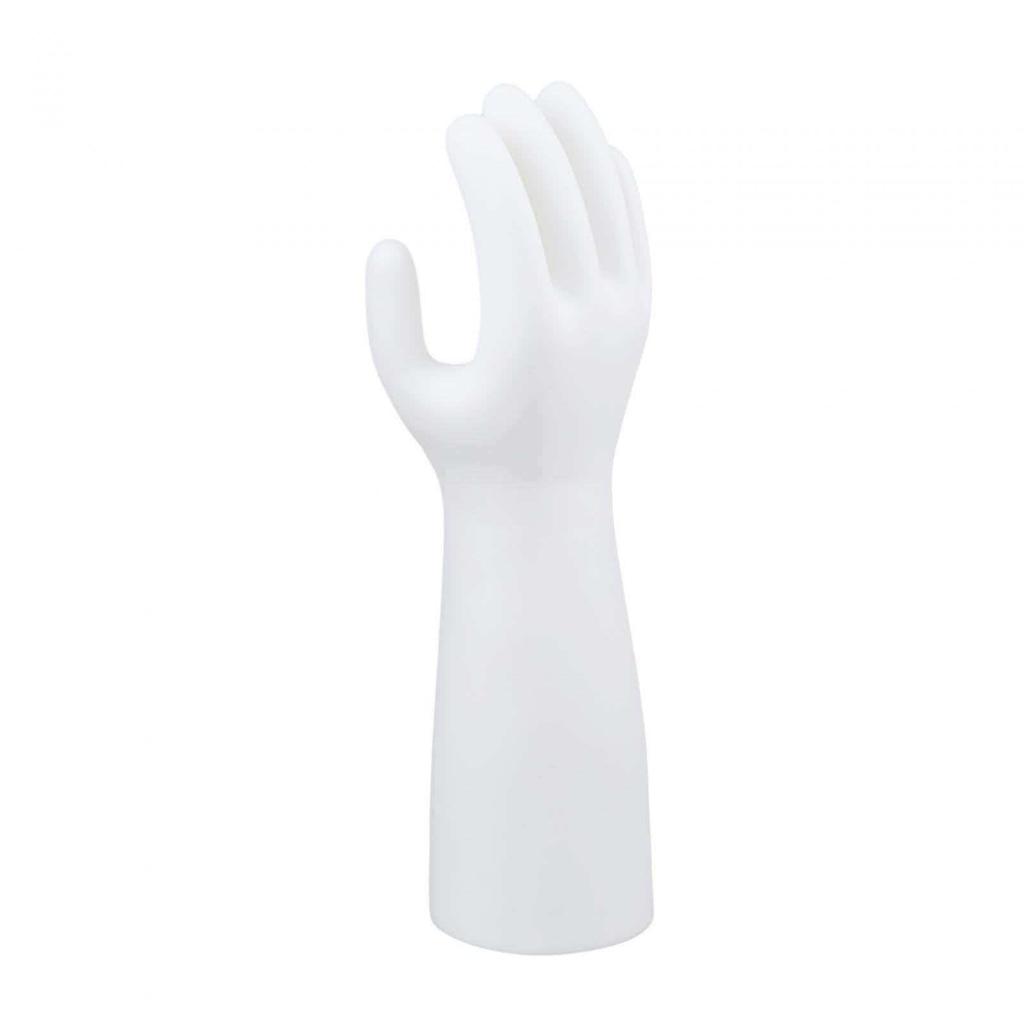 Stampo Mano Maschile Allargato Senza Cuciture - Modello Guanto in Plastica Ispessita (Paio)
