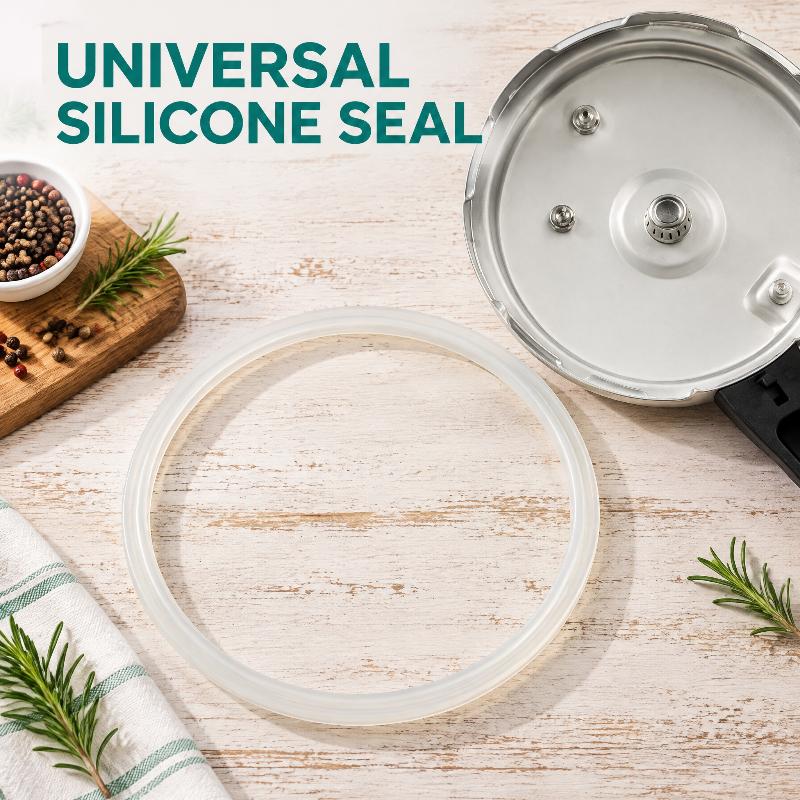 Universal Silicone Replacement Pressure Cooker Sealing Ring Heat Resistant Odor Free O Ring for Household Cooker Repair