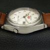 VINTAGE SEIKO 5 AUTOMATIC 7019A JAPAN MENS ARABIC WHITE DIAL WATCH A701606-5 R206c-a701606