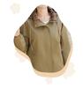 Mom's Casual Fashion Hooded Jacket - Stylish Short Trench for Middle-Aged and Elderly Women