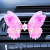 Car Vent Clip Diffuser Car Fragrance Diffuser & Oil Aromatherapy Stylish Butterfly-Shaped Decoration Long-Lasting Scent For Auto