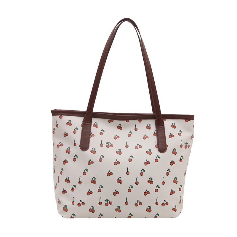 

2025 Summer Versatile High-Capacity Fashion Shoulder Tote Bag белый