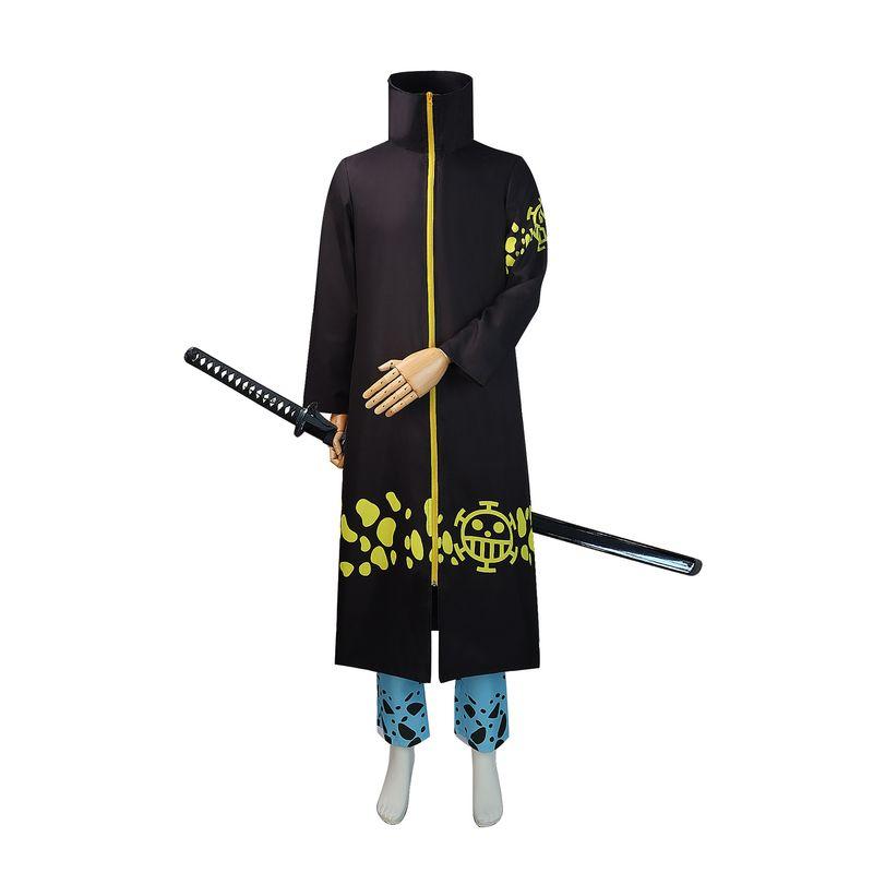 One Piece Trafalgar Law Cosplay Costume Trafalgar Law Cosplay Clothing Cross-Border Supply Factory