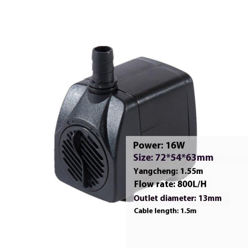 Ultra-Quiet Submersible Water Fountain Pump Filter Fish Pond Aquarium Water Pump Tank Fountain Ac220V