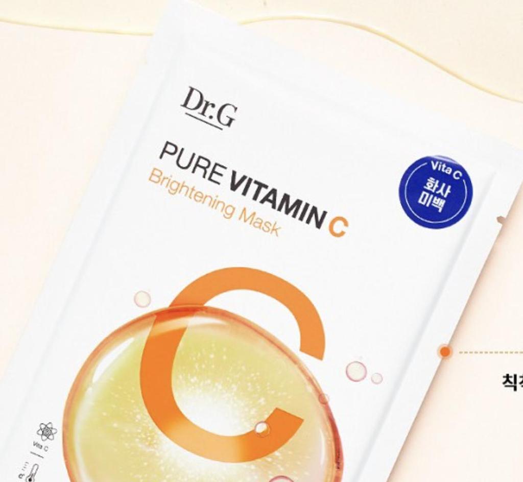 Dr.G Pure Vitamin C Brightening Mask Sheet Radiance Glowing 23g x 5 Sheets