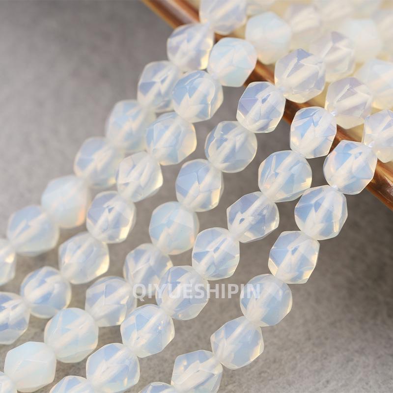 

Бусины из натурального камня оливы и агата с алмазной огранкой для изготовления ювелирных изделий 6mm≈55 beads