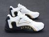 Men’s Trendy Korean-Style White Leather Sports Shoes - Comfortable, Height-Boosting, Soft Sole Casual Sneakers