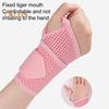 1Pc Sports Wrist Brace Adjustable Breathable Wrist Support Strap Men Women Fitness Wrist Wrap Arthritis Tendinitis Pain Relief Compression Sleeve