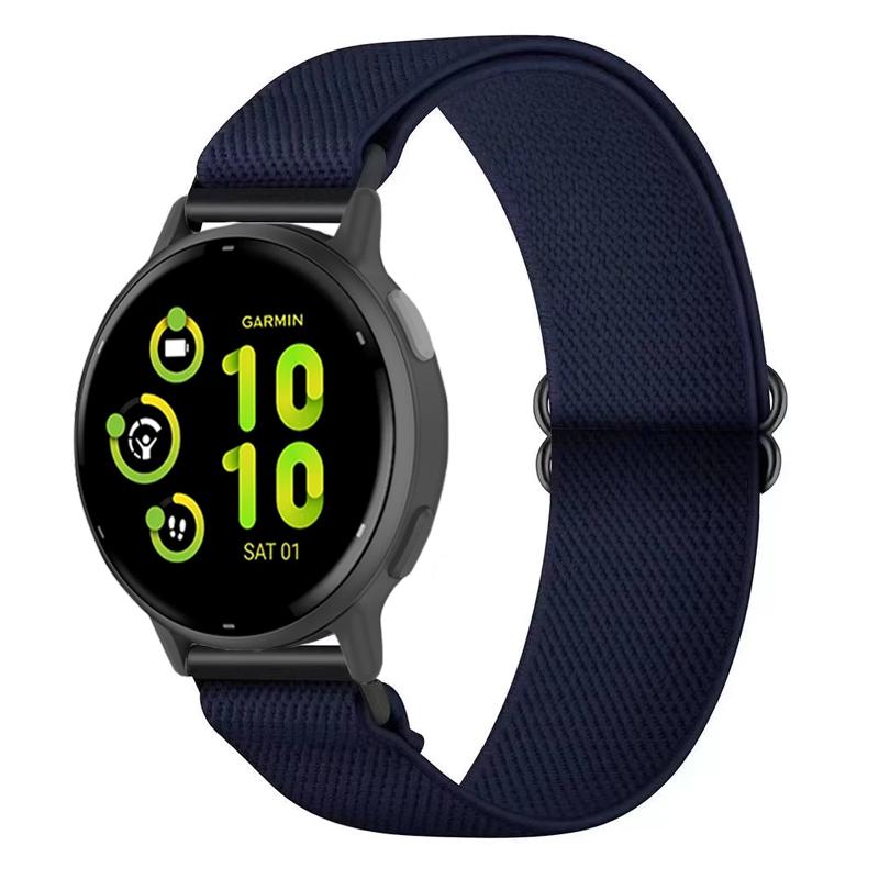 Nylon-Schlaufengurt für Garmin Forerunner 965 55 165 265/Active 6-5/Venu 3-2 Huawei Watch 5-4 Armband für Garmin Approach S50