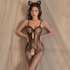 Sexy underwear open lace female passion suit transparent temptation sexy stockings one-piece mesh uniform