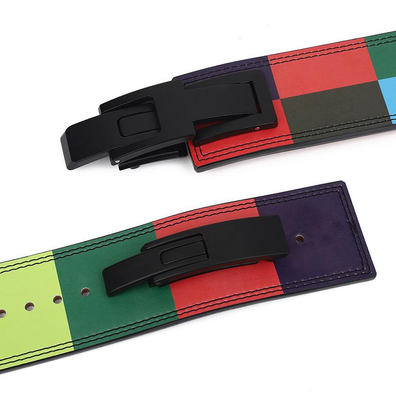 Outdoor-Sportarten Unterstützung Taillenschutz Herren- und Damen-Fitnessgürtel Gym Krafttrainingsgürtel Schutzgürtel