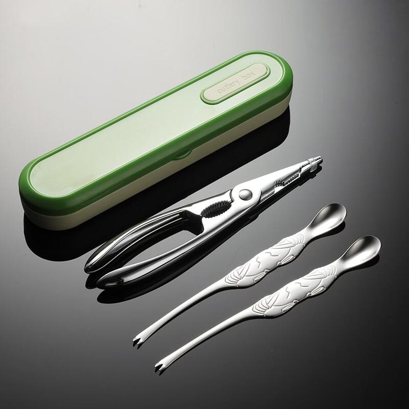 QianXing 304 Stainless Steel Portable Crab Tool Set