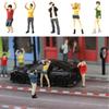 1/64 Hand Painted Miniature Scenario People Figures Men Women Dolls Toys