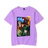 Hot Anime Deku Bakugou Katsuki Todoroki Shoto Print T-Shirt Women Men Loose Short Sleeve Round Neck Top Unisex Casual Shirt Tee