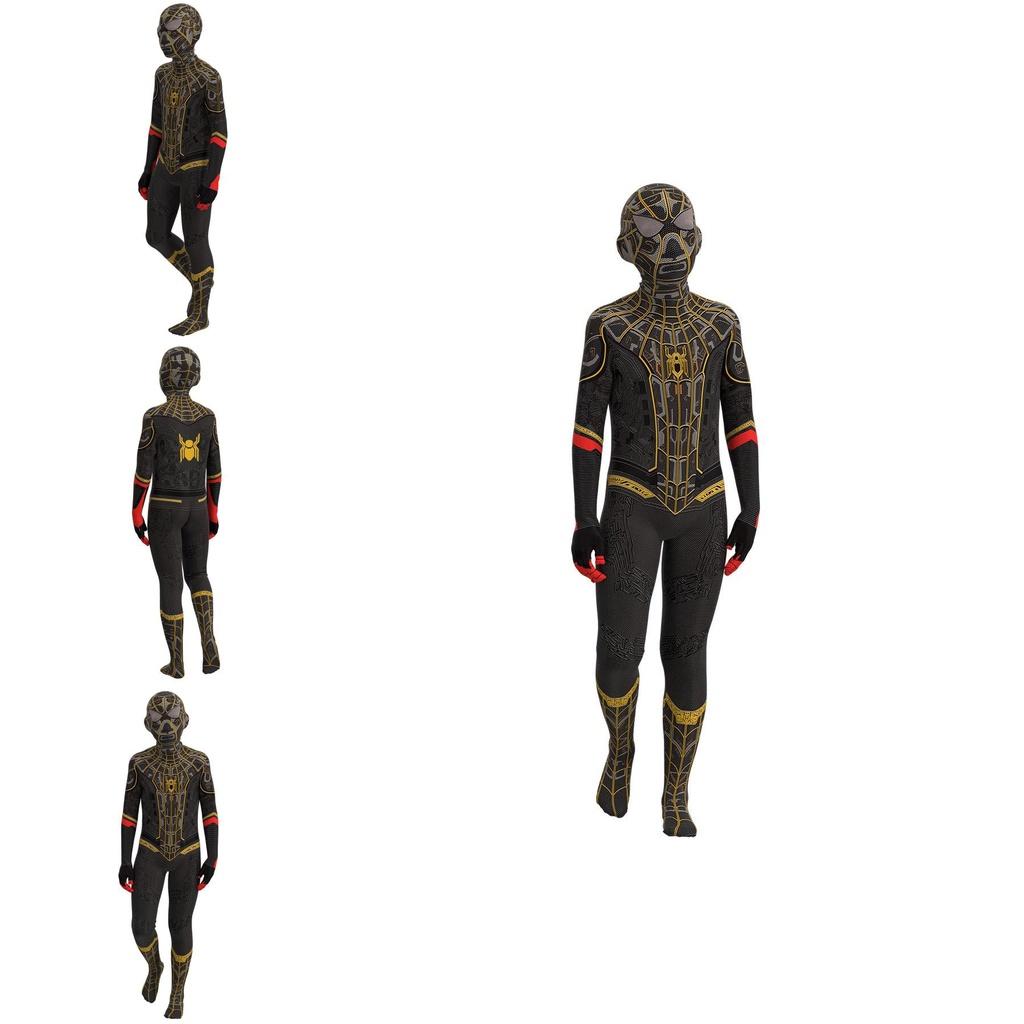 Marvel Comics Spider-man No Way Home Costume Cosplay Tuta per Bambini o Adulti con Lavorazione Raffinata e Cuciture Perfette