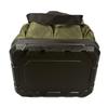 Heavy Duty Fabric Tool Storage Bag With Reinforced Plastic Base & Handle For Garden Home Repair Tool Box Holder