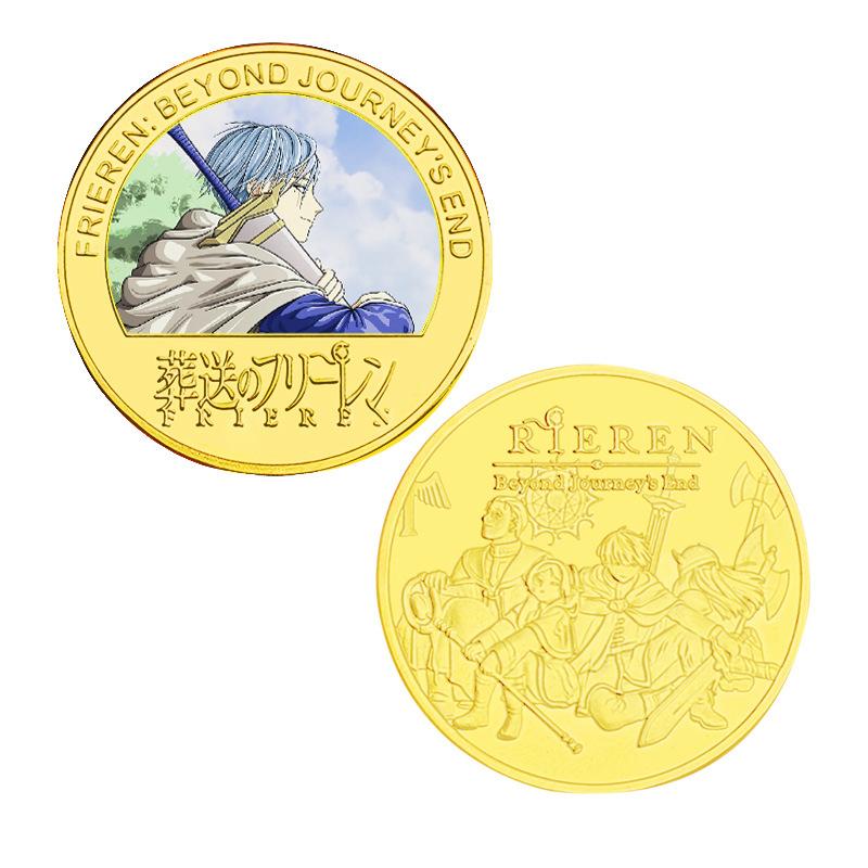 Commemorative Coins, Metal Coins, Anime Merchandise Gifts