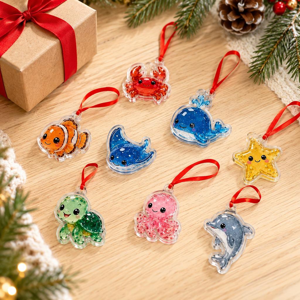 Underwater World Animal Advent Calendar Mysterious Box