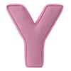 Pink Corduroy Letter Pillow A To Z English Alphabet Throw Pillow Decorative Capital Alphabet Shaped Hugging Cushion Sofa Bedroom Living Room Decor