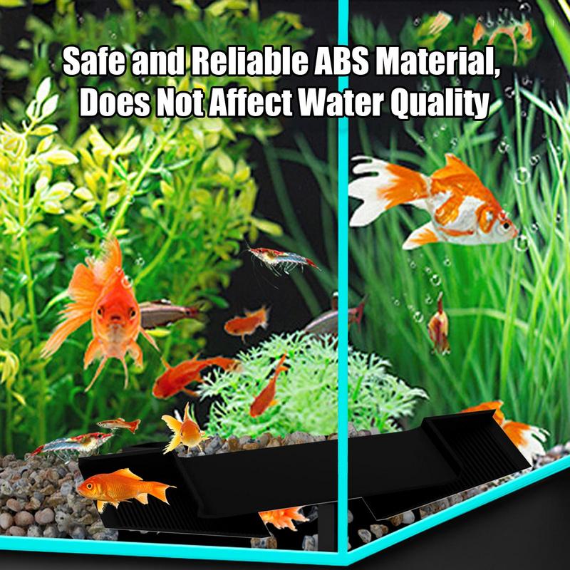 Fish Tank Cave Aquarium Tunnel Shelter Tube Large Corner Underground Dome Triangle Curve Hole for Reptile Aquatic Terrarium
