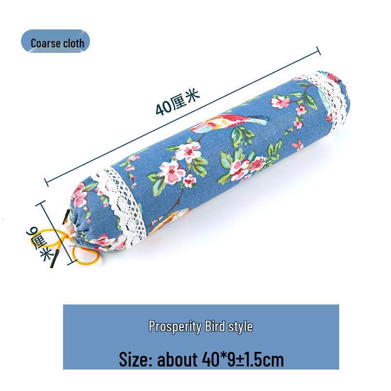 Mugwort Cylinder Candy Pillow: Removable, Washable, DIY Cervical Neck Support for Shoulder Relief, Home Comfort.