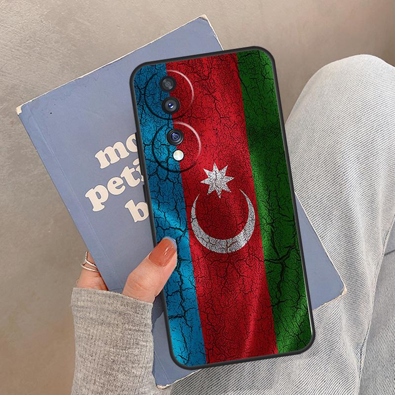Azerbaijan Flag Case For Honor Magic 8 Pro 5 6 7 Lite Cover For Honor 400 200 90 70 50 X8a X8b X9a X9b X9c