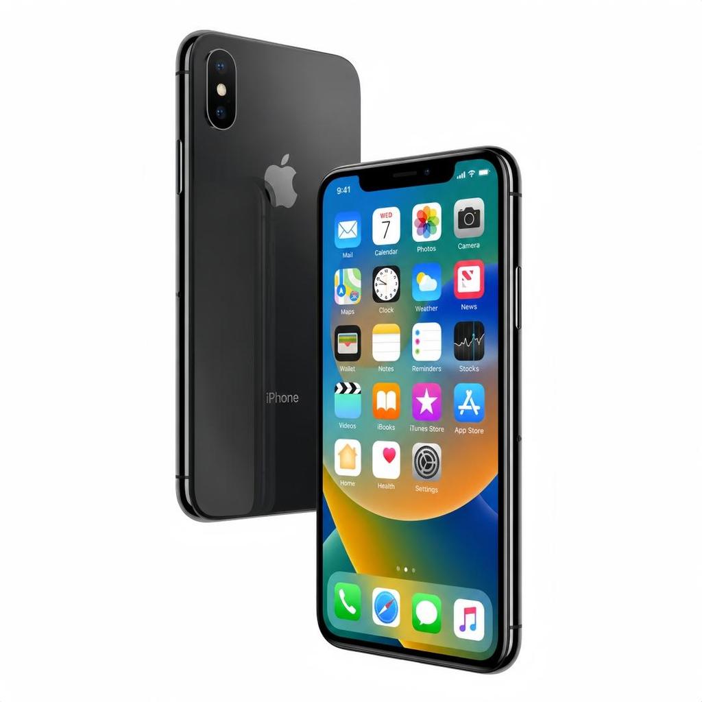 Refurbished Apple iPhone X 5.8'' 3GB RAM 256GB ROM All Colors 4G LTE Unlocked Smartphone With Single SIM