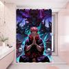 Satoru Gojo Jujutsu Kaisen 1pc Pattern Shower Curtain Plus Hooks Waterproof Machine Washable Polyester Fabric Abstract