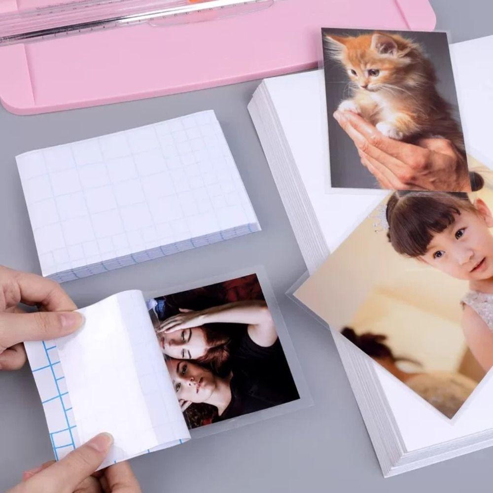 A4/A5/A6 Glossy Film Waterproof Vinyl Sticker New Vinyl Laminating Film Office&Home Use