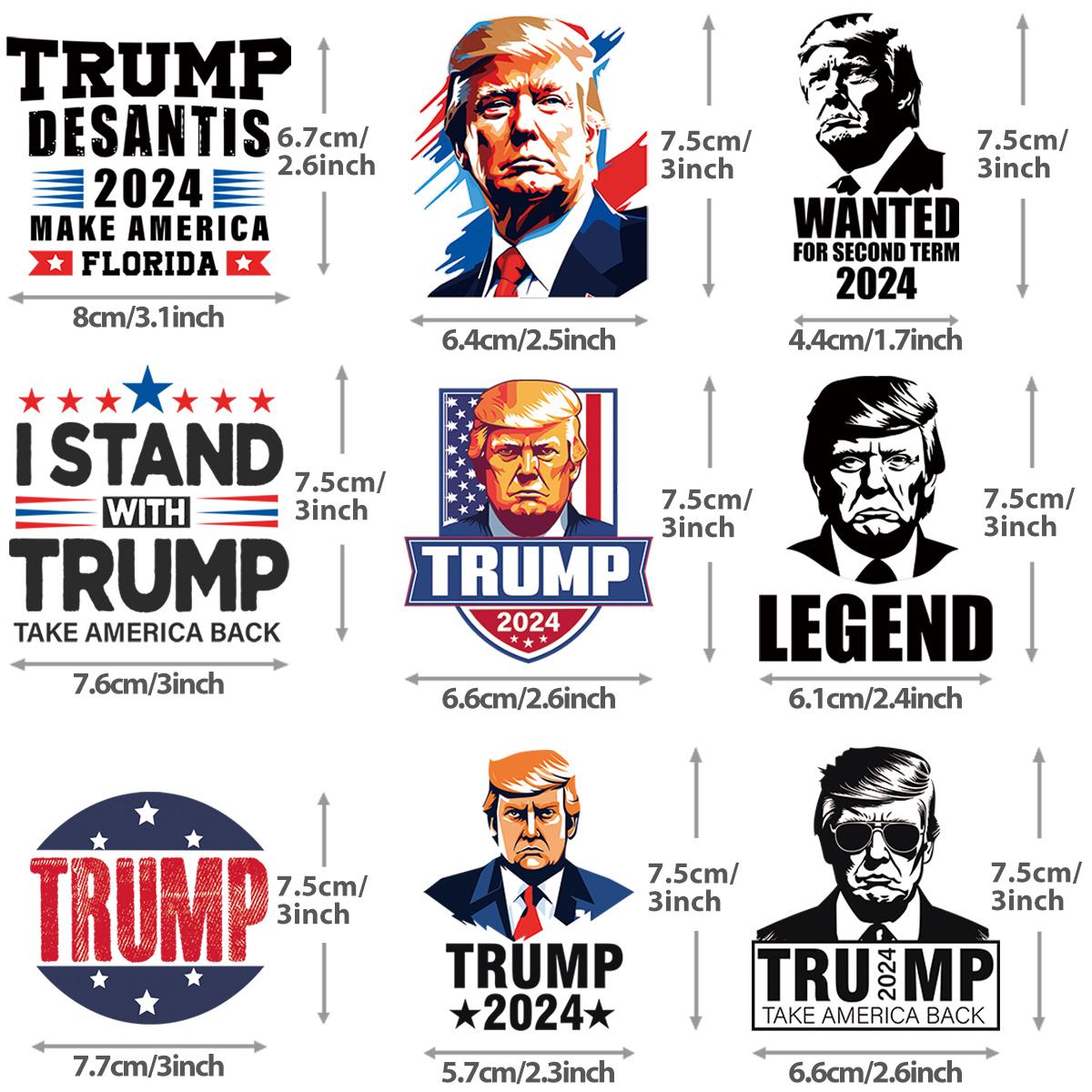 

Нашивка Trump Time для одежды 2024, Америка, выборы, железная нашивка, аксессуар для одежды, моющийся, новый, сделай сам, теплопередача