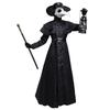Halloween Adult Medieval Steampunk Wind Plague Doctor Costume Bird Beak Crow Long Beak Mask Costume