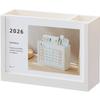 2026 Multi-functional Desk Calendar with Pen Holder and Storage Box