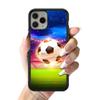 Fotbal Fotbal Pouzdro na telefon Silikonové PC+TPU Pouzdro pro iPhone 11 12 13 Pro Max 8 7 6 Plus X SE XR Tvrdé Fundas