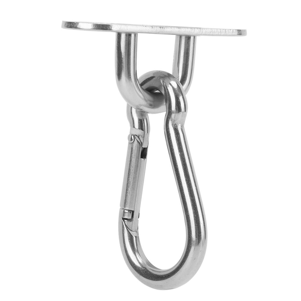 Hammock Chair Hanging Kit Stainless Steel Swing Ceiling Mount Hangers Set for Yoga Hammock Chair Sandbag