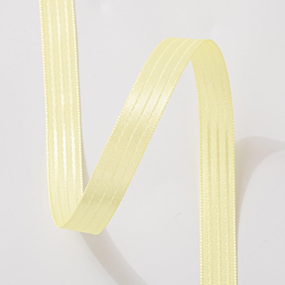 Stripe Pattern Satin Ribbons Solid Color DIY Ribbons New Fabric Ribbons Gift Wrapping