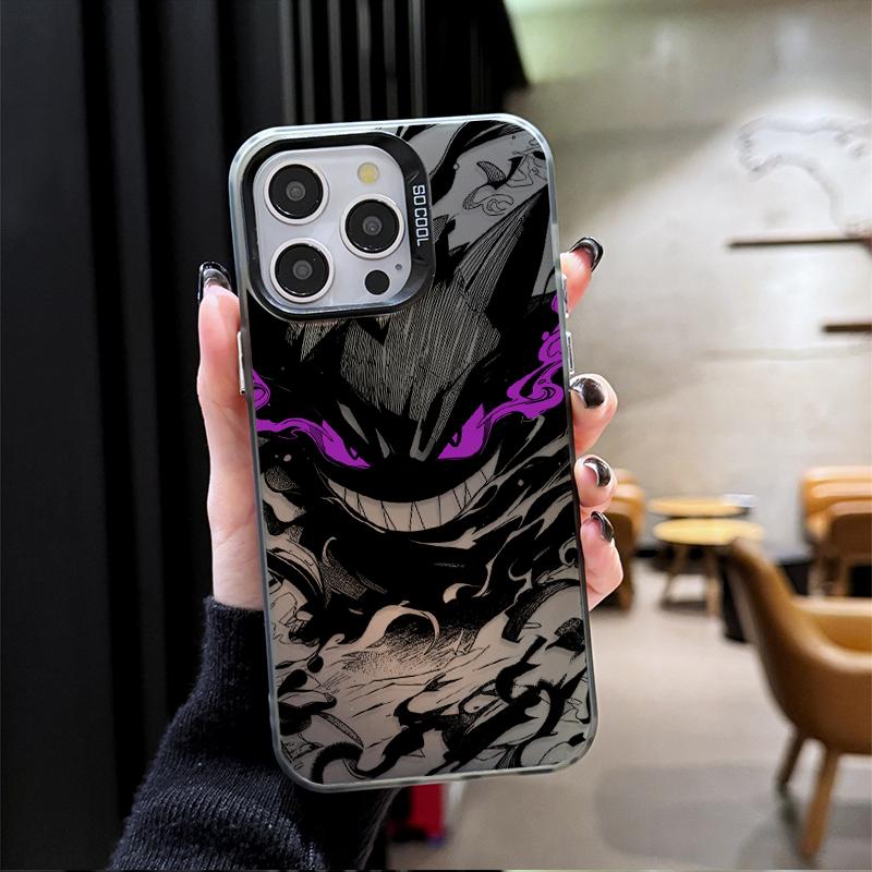 

P-Pokemon Gengar НОВЫЙ Жесткий PC Чехол для Телефона для iPhone 17 Air 16 15 11 12 14 13 Pro Max XS X XR Plus 8 7 SE 2020 Ударопрочный Чехол For iPhone 11