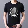 Casual Travel Sports Breathable Quick-drying O-neck Men's Top  T-shirt Summer Popular Pirate Skull Pattern Printed Shirt