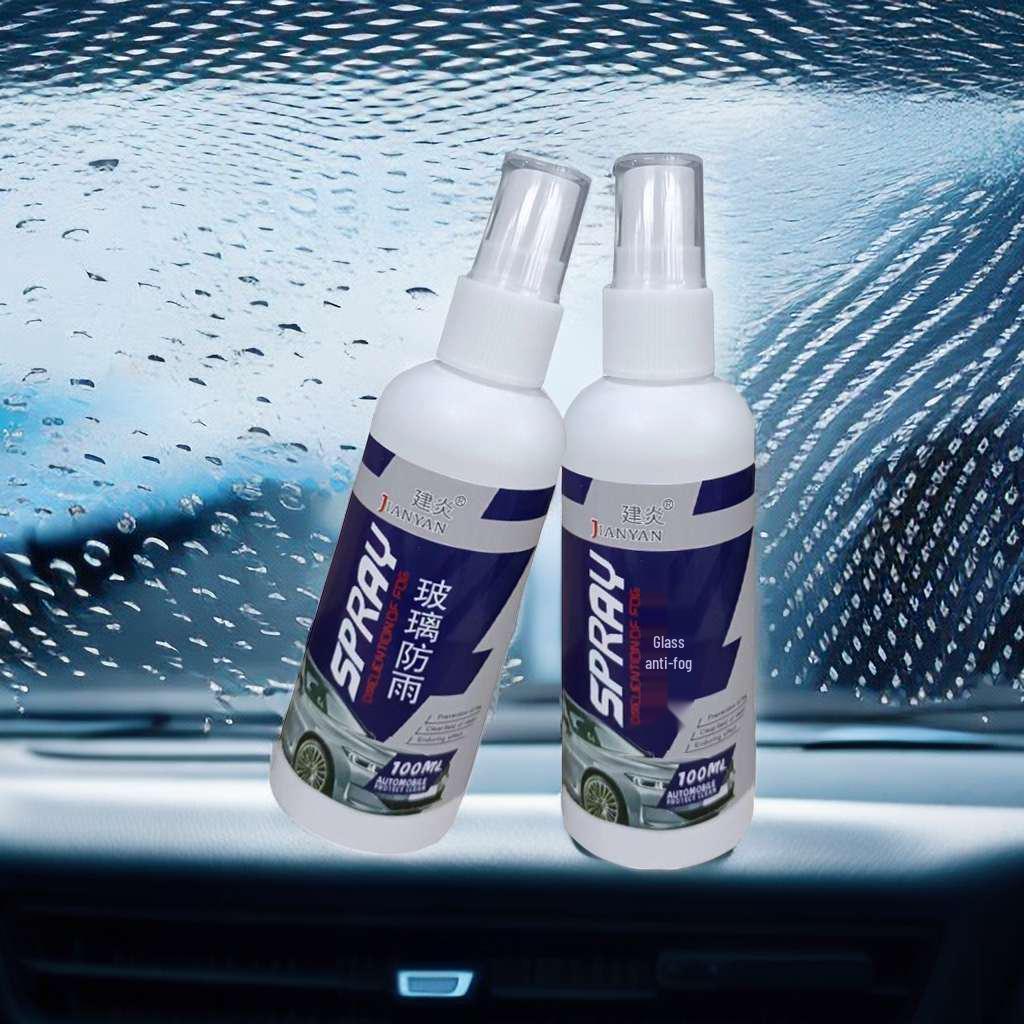 Rain & Fog Repellent: Rearview Mirror & Windshield Anti-Fog Agent