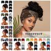 6 PCS Hip-hop Sports Headband Y2K Printed Elastic Hairband Yoga Hairband  Party