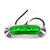 10PCS Amber 12-24V Car Side Mark Lamp for Lorry Truck Bus Trailer Warning Clearance Light Universal 4LED Truck Turn Signal Light