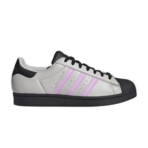 

adidas Superstar Grey Black Lilac FY5822 EU 44 серый/чёрный