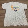 Rhude Boys Off White Beige Eagle Easy Rider Rhider T-Shirt Size Large L