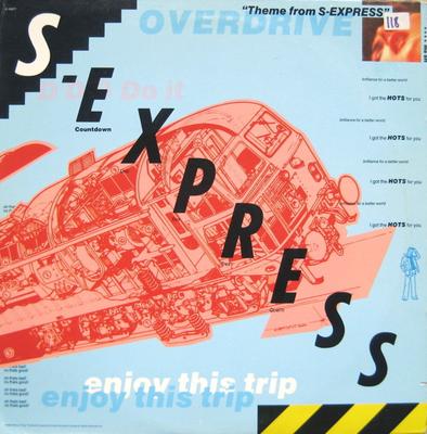 12inch Record SEXPRESS  Theme From SExpress C175224 1988 Canada Dance  Electronica Used