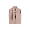 MD Women Clothes Early Autumn Elegant Stacked Commuter Style Intellectual Fleece Lead Vest Vest Female 05653800707