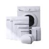 1Pc White Durable Large Washing Laundry Bag Mesh Organizer Net Dirty Bra Socks Underwear Shoe Storag Wash Machine Cover Clothes