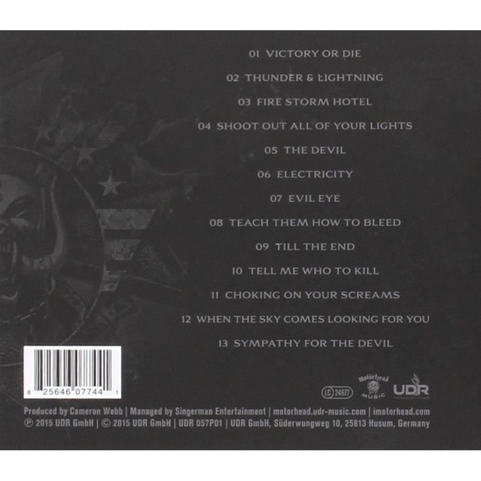 cd bad magic motorhead edition limitee