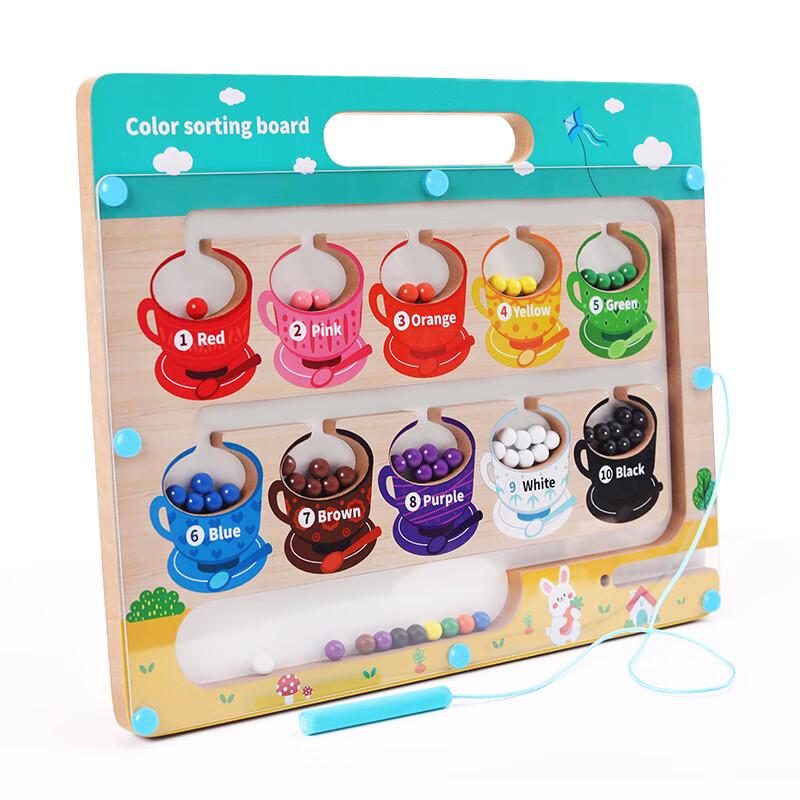 Brangdy Magnetic Digital Bead Maze Toy