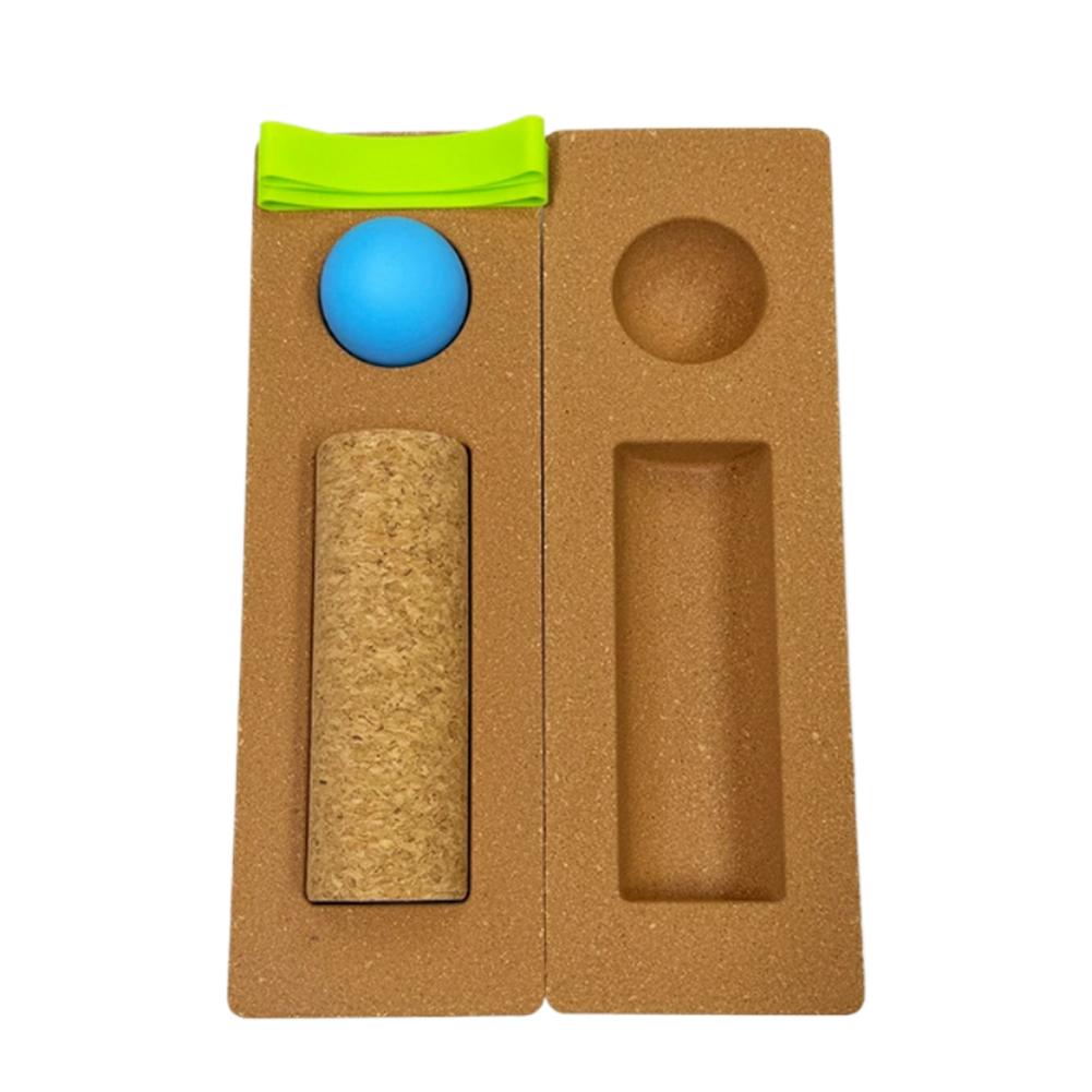 Premium Kork Balance Board Fußtrainer zur Stärkung der Fußfunktion und Knöchelstabilisierung für Yoga, Rehabilitationstraining