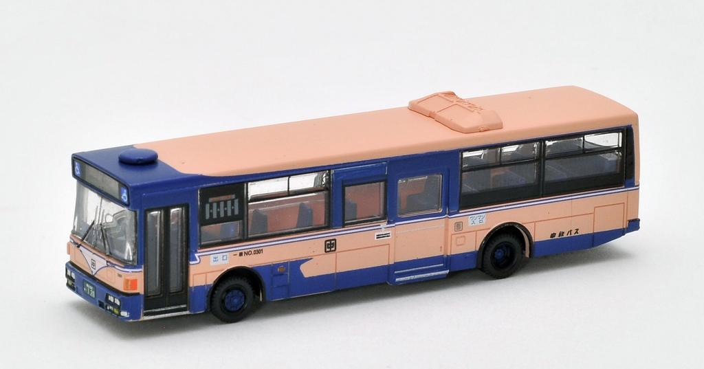 The Bus Collection: Chutetsu Bus (New and Old Colors), Set of 2, Diorama Supplies (Manufacturer's First Order Limited Edition)