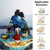 1pc, Disney's Scrooge McDuck Treasure Map Blanket, Perfect for All Seasons, Home Decoration, Blanket, Versatile & Cozy for Bedroom, Living Room, Trave